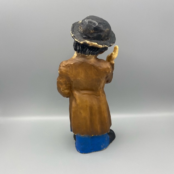 Emmett Kelly Squeak Toy 10” Vintage 1950s Rubber Figurine Clown Doll Preowned - Picture 2 of 8